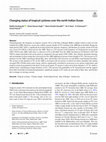 Research paper thumbnail of Changing status of tropical cyclones over the north Indian Ocean