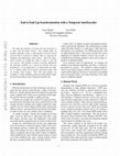 Research paper thumbnail of End to End Lip Synchronization with a Temporal AutoEncoder