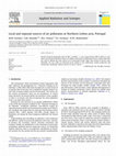 Research paper thumbnail of Local and regional sources of air pollutants at Northern Lisbon area, Portugal