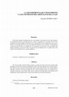 Research paper thumbnail of LA TRANSFERENCIA DE CONOCIMIENTO Y LOS CONTRATOS DEL ARTÍCULO 83 DE LA LOU