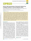 Research paper thumbnail of RP-HPLC DAR Characterization of Site-Specific Antibody Drug Conjugates Produced in a Cell-Free Expression System