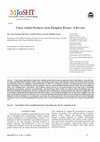 Research paper thumbnail of Value-Added Products from Pumpkin Wastes: A Review