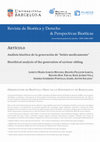 Research paper thumbnail of Análisis bioético de la generación de “bebés medicamento”