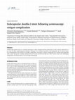 Research paper thumbnail of Subcapsular double-J stent following ureteroscopy: unique complication