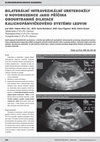 Research paper thumbnail of Bilaterální Intravezikální Ureterokély U Novorozence Jako Příčina Oboustranné Dilatace Kalichopánvičkového Systému Ledvin