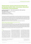 Research paper thumbnail of Diagnostic significance of intense back pains in spinal involvement of children with chronic recurrent multifocal osteomyelitis