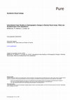 Research paper thumbnail of International Case Studies on Demographic Change in Remote Rural Areas: What can Scotland learn from elsewhere?