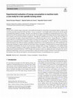 Research paper thumbnail of Experimental evaluation of energy consumption in machine tools: a case study for a two-spindle turning center