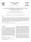 Research paper thumbnail of Seasonal and spatial distributions of tributyltin in surface sediment of the Tolka Estuary, Dublin, Ireland