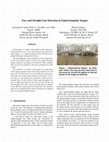 Research paper thumbnail of Face and Straight Line Detection in Equirectangular Images