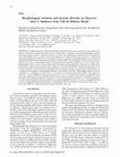 Research paper thumbnail of Morphological variation and isozyme diversity in Dioscorea alata L. landraces from Vale do Ribeira, Brazil