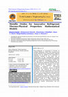 Research paper thumbnail of Metallic Oxides for Innovative Refrigerant Thermo-Physical Properties: Mathematical Models