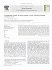 Research paper thumbnail of The integration of major fuel source markets in China: Evidence from panel cointegration tests