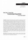 Research paper thumbnail of Farmakológiai biopolitikák 1. rész. A lélek vegyészete