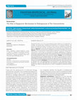 Research paper thumbnail of The Role of Epigenetic Mechanism in Pathogenesis of the Osteoarthritis