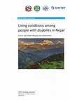 Research paper thumbnail of Living conditions among people with disability in Nepal