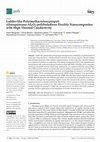 Research paper thumbnail of Ladder-like Poly(methacryloxypropyl) silsesquioxane-Al2O3-polybutadiene Flexible Nanocomposites with High Thermal Conductivity