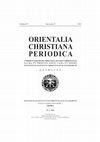 Research paper thumbnail of PONTIFICIUM INSTITUTUM ORIENTALIUM STUDIORUM