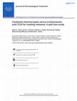 Research paper thumbnail of Combined chemical peels versus trichloroacetic acid (TCA) for treating melasma: a split face study