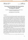 Research paper thumbnail of The prospects of development of the citrus production in the Neretva valley in the context of contemporary tendencies