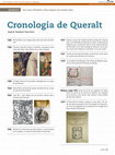 Research paper thumbnail of Cronologia de Queralt