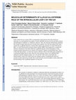 Research paper thumbnail of Molecular determinants of A2AR–D2R allosterism: role of the intracellular loop 3 of the D2R