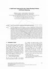 Research paper thumbnail of A Split based Approach for the Vehicle Routing Problem with Route Balancing