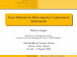 Research paper thumbnail of Exact Methods for Multi-Objective Combinatorial Optimisation