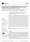 Research paper thumbnail of Association between Diet Quality and Index of Non-Alcoholic Steatohepatitis in a Large Population of People with Type 2 Diabetes: Data from the TOSCA.IT Study