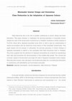 Research paper thumbnail of Minimalist Interior Design and Decoration: Class Distinction in the Adaptation of Japanese Culture