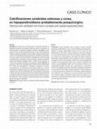 Research paper thumbnail of Calcificaciones cerebrales extensas y corea, en hipoparatiroidismo probablemente posquirúrgico