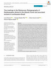 Research paper thumbnail of Tiny treefrogs in the Pleistocene: Phylogeography of Dendropsophus oliveirai in the Atlantic Forest and associated enclaves in northeastern Brazil