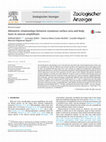 Research paper thumbnail of Allometric relationships between cutaneous surface area and body mass in anuran amphibians