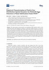 Research paper thumbnail of Empirical Characterization of Particle Size Distribution Spatial Dynamics for Helminth Eggs Detection in Waste Stabilization Ponds (WSP)