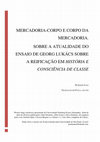 Research paper thumbnail of Werner Jung: Mercadoria-corpo e corpo mercadoria [Tradução]