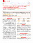 Research paper thumbnail of 3D models related to the publication: The late middle Miocene Mae Moh Basin of northern Thailand: the richest Neogene assemblage of Carnivora from Southeast Asia and a paleobiogeographic analysis of Miocene Asian carnivorans