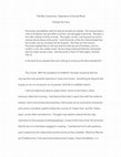 Research paper thumbnail of The Bear Ceremony: Experience of Sacred Ritual