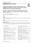 Research paper thumbnail of Diagnosis and management of vitamin D deficiency in the Gulf Cooperative Council (GCC) countries: an expert consensus summary statement from the GCC vitamin D advisory board