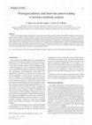 Research paper thumbnail of Prolonged saltatory fetal heart rate pattern leading to newborn metabolic acidosis