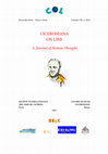 Research paper thumbnail of Cicero, Opera omnia, Ed. Andreas Cratander, Basel 1528, Reprod. of the copy of the Univ. Libr. in Basel. Introductory essay by / Reprod. des Exemplars der Basler UB. Einführung von C. Scheidegger Lämmle und G. Manuwald, Basel 2022, "Ciceroniana on line", VII, 2 (2023), pp. 583-590.