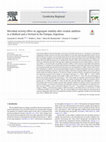 Research paper thumbnail of Microbial activity effect on aggregate stability after residue addition in a Mollisol and a Vertisol in the Pampas, Argentina