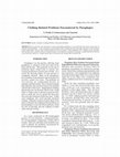 Research paper thumbnail of Clothing Related Problems Encountered by Paraplegics