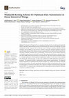 Research paper thumbnail of Multipath Routing Scheme for Optimum Data Transmission in Dense Internet of Things