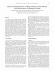 Research paper thumbnail of Effects of Soil and Land Surface Conditions in Summer on Dust Outbreaks in the Following Spring in a Mongolian Grassland