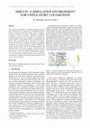 Research paper thumbnail of Simuun: A Simulation Environment for Undulatory Locomotion