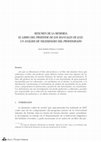 Research paper thumbnail of Resumen de la memoria "El libro del profesor de los manuales de E/LE. Un análisis de necesidades del profesorado