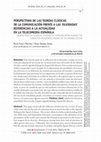 Research paper thumbnail of Perspectives of classical theories of communication against the 'forgotten' references present in the Spanish sitcom