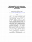 Research paper thumbnail of Diffusion Modeling: A Study of the Diffusion of "Jatropha Curcas" Based Diesel Oil (Jacodiesel) in Adamawa State