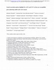 Research paper thumbnail of Genetic association analyses highlight IL6, ALPL, and NAV1 as three new susceptibility genes underlying calcific aortic valve stenosis