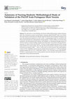 Research paper thumbnail of Autonomy of Nursing Students: Methodological Study of Validation of the PALOP Scale Portuguese Short Version